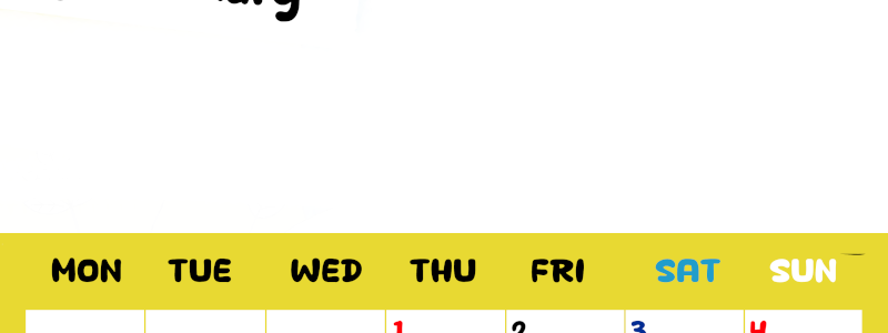 2026年1月縦型月曜始まり 書き込みしやすい文字が大きなA4無料シンプルなカレンダー(2026-01110111)