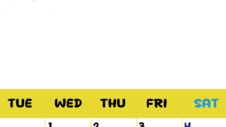 2026年4月縦型月曜始まり 書き込みしやすい文字が大きなA4無料シンプルなカレンダー(2026-01110411)