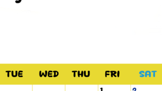 2026年5月縦型月曜始まり 書き込みしやすい文字が大きなA4無料シンプルなカレンダー(2026-01110511)
