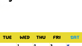2026年7月縦型月曜始まり  書き込みしやすい文字が大きなA4無料シンプルなカレンダー(2026-01110711)