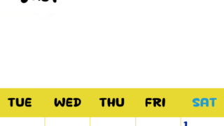 2026年8月縦型月曜始まり 書き込みしやすい文字が大きなA4無料シンプルなカレンダー(2026-01110811)