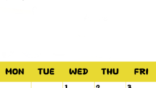 2026年4月縦型日曜始まり 書き込みしやすい文字が大きなA4無料シンプルなカレンダー(2026-01110410)