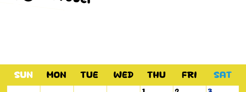 2026年10月縦型日曜始まり 書き込みしやすい文字が大きなA4無料シンプルなカレンダー(2026-01111010)