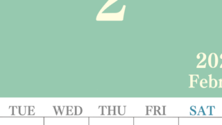 2026年2月縦型月曜始まり 大きい文字が見やすく書き込みも楽なA4無料シンプルカレンダー(2026-01140211)