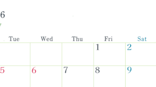 2026年5月横型月曜始まり シンプルで書き込みしやすい文字が大きい見やすいおすすめの無料カレンダー(2026-01150501)