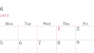 2026年1月横型日曜始まり シンプルで書き込みしやすい文字が大きい見やすいおすすめの無料カレンダー(2026-01150100)