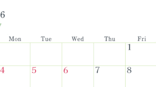 2026年5月横型日曜始まり シンプルで書き込みしやすい文字が大きい見やすいおすすめの無料カレンダー(2026-01150500)