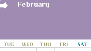 2026年2月のシンプルなカレンダーは縦型月のシンプルなカレンダーは曜始まりで大きい文字が見やすい書き込みも楽なA4サイズの無料素材(2026-01160211)