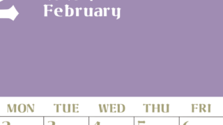 2026年2月のシンプルなカレンダーは縦型日曜始まりで大きい文字が見やすい書き込みも楽なA4サイズの無料素材(2026-01160210)