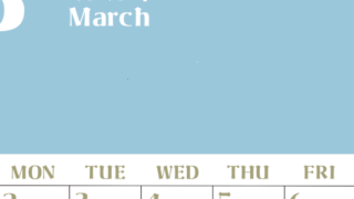 2026年3月のシンプルなカレンダーは縦型日曜始まりで大きい文字が見やすい書き込みも楽なA4サイズの無料素材(2026-01160310)
