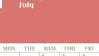 2026年7月のシンプルなカレンダーは縦型日曜始まりで 大きい文字が見やすい書き込みも楽なA4サイズの無料素材(2026-01160710)