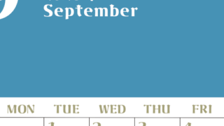 2026年9月のシンプルなカレンダーは縦型日曜始まりで大きい文字が見やすい書き込みも楽なA4サイズの無料素材(2026-01160910)
