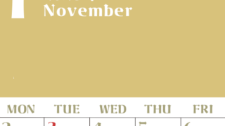 2026年11月のシンプルなカレンダーは縦型日曜始まりで大きい文字が見やすい書き込みも楽なA4サイズの無料素材(2026-01161110)