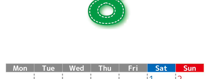 （無料カレンダー）2026年8月縦型月曜始まりで大きい文字が見やすく書き込みも簡単なA4サイズ（シンプル）(2026-01180811)