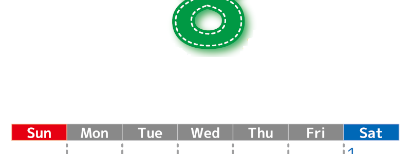 （無料カレンダー）2026年8月縦型日曜始まりで大きい文字が見やすく書き込みも簡単なA4サイズ（シンプル）(2026-01180810)