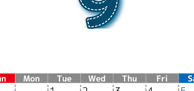 （無料カレンダー）2026年9月縦型日曜始まりで大きい文字が見やすく書き込みも簡単なA4サイズ（シンプル）(2026-01180910)