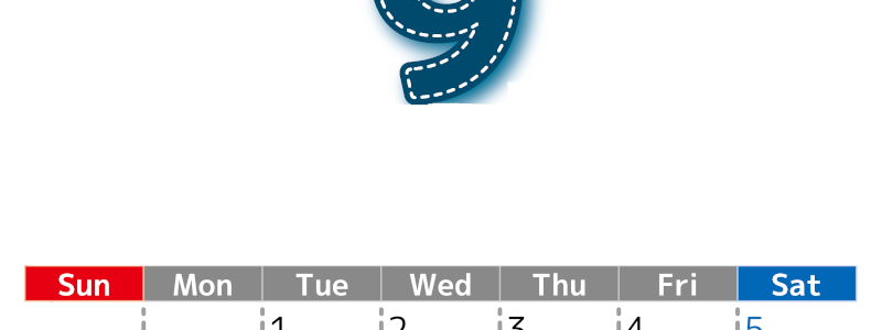 （無料カレンダー）2026年9月縦型日曜始まりで大きい文字が見やすく書き込みも簡単なA4サイズ（シンプル）(2026-01180910)