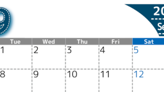 （無料カレンダー）2026年9月横型月曜始まりで大きい文字が見やすく書き込みも簡単なA4サイズ（シンプル）(2026-01180901)