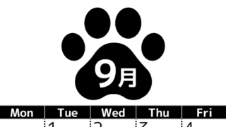 無料カレンダー：2026年9月縦型日曜始まり♪シンプルで書き込み欄が大きいのでおすすめ♪(2026-01210910)