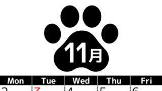 無料カレンダー：2026年11月縦型日曜始まり♪シンプルで書き込み欄が大きいのでおすすめ♪(2026-01211110)