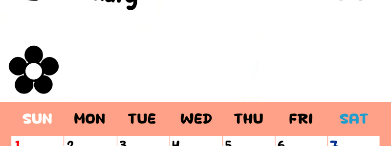 2026年2月カレンダーは縦型日曜始まりでフラワーシルエットがかわいいシンプルお花デザイン：無料(2026-01300210)
