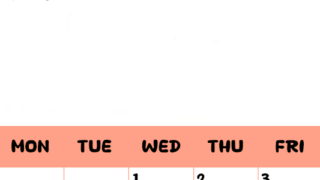 2026年4月カレンダーは縦型日曜始まりでフラワーシルエットがかわいいシンプルお花デザイン：無料(2026-01300410)