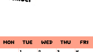 2026年12月カレンダーは縦型日曜始まりでフラワーシルエットがかわいいシンプルお花デザイン：無料(2026-01301210)