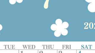 2026年7月カレンダーは縦型月曜始まり でフラワーシルエットがかわいい♪ダウンロードは無料♪(2026-01320711)