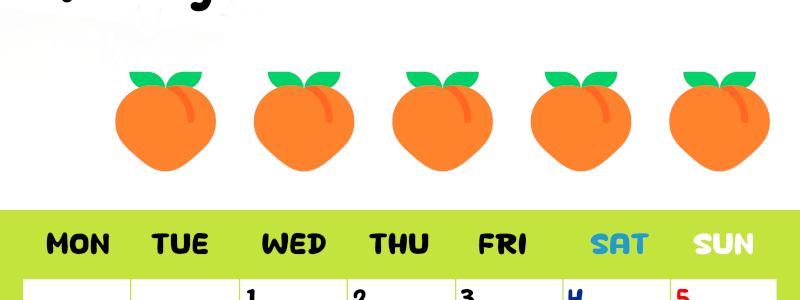 2026年7月カレンダーは縦型月曜始まり でベージュの花がおしゃれ：無料(2026-01360711)
