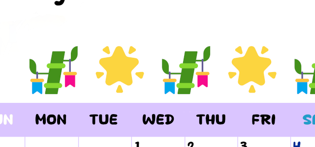2026年7月カレンダーは縦型日曜始まり でベージュの花がおしゃれ：無料(2026-01380710)