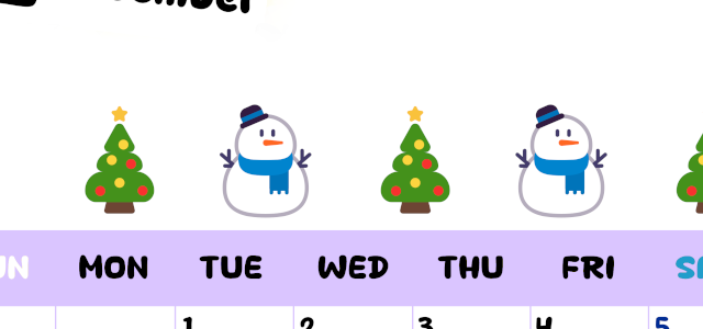 2026年12月カレンダーは縦型日曜始まりで季節の行事の絵文字イラストがかわいい♪ダウンロードは無料♪(2026-01381210)