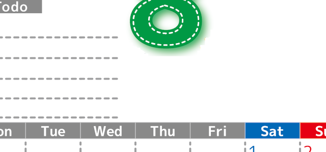 2026年8月カレンダーは縦型月曜始まり♪使い方がシンプルなToDoリストも♪ダウンロード無料(2026-01470811)