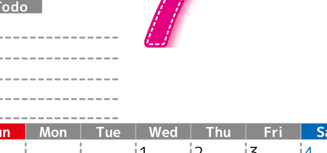 2026年7月カレンダーは縦型日曜始まり でベージュの花がおしゃれ：無料(2026-01470710)