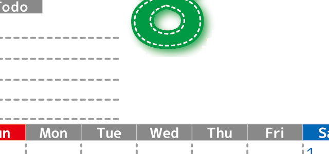 2026年8月カレンダーは縦型日曜始まり♪使い方がシンプルなToDoリストも♪ダウンロード無料(2026-01470810)