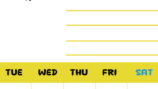 2026年3月カレンダーは縦型月曜始まりで目標管理しやすいし使いやすい♪無料／A4印刷(2026-01520311)