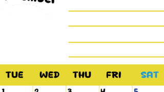 2026年9月カレンダーは縦型月曜始まりで目標管理しやすいし使いやすい♪無料／A4印刷(2026-01520911)
