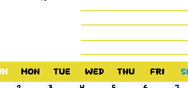 2026年3月カレンダーは縦型日曜始まりで目標管理しやすいし使いやすい♪無料／A4印刷(2026-01520310)