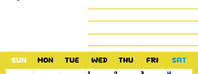 2026年4月カレンダーは縦型日曜始まりで目標管理しやすいし使いやすい♪無料／A4印刷(2026-01520410)