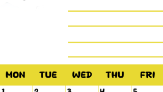 2026年6月カレンダーは縦型日曜始まりで目標管理しやすいし使いやすい♪無料／A4印刷(2026-01520610)