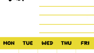 2026年8月カレンダーは縦型日曜始まりで目標管理しやすいし使いやすい♪無料／A4印刷(2026-01520810)